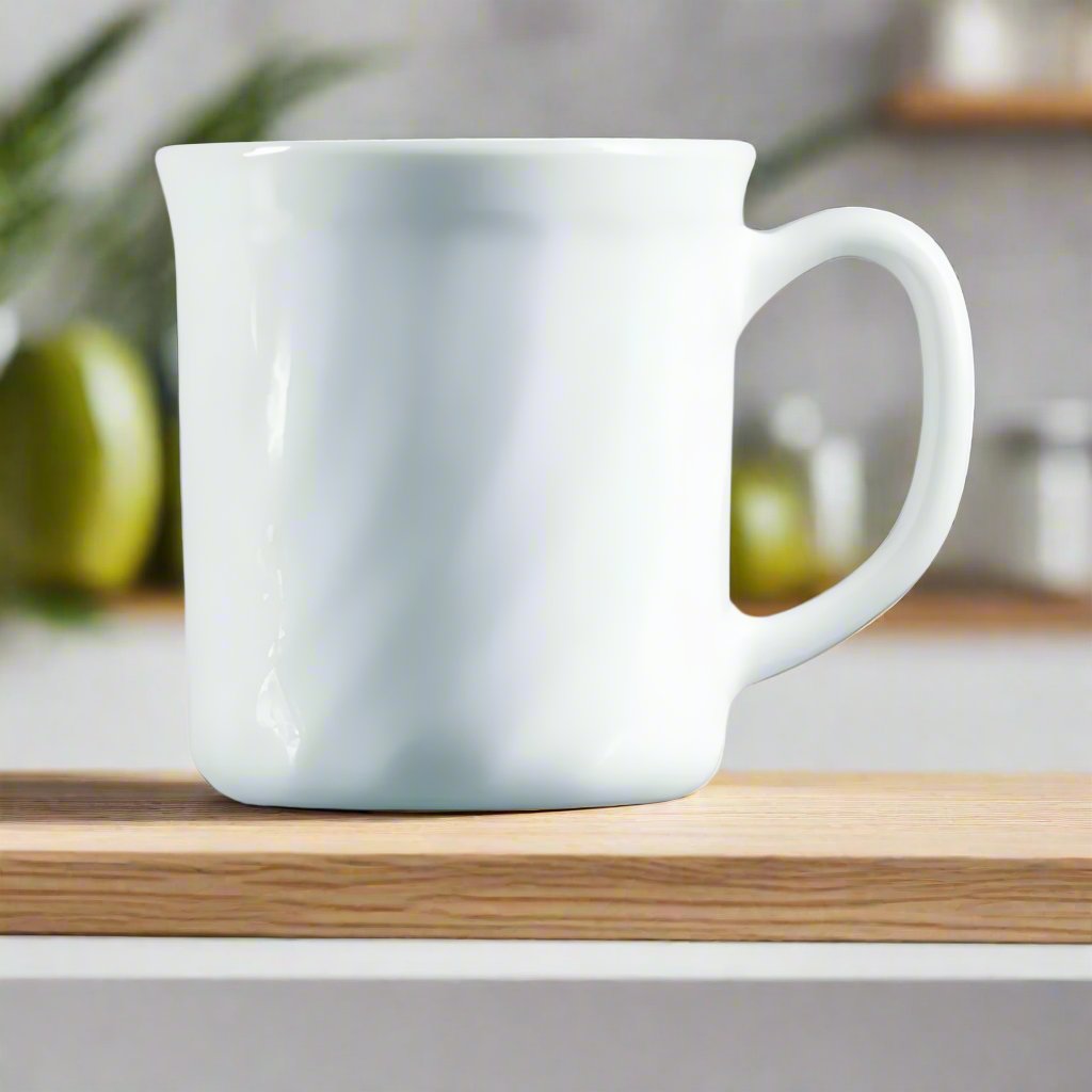 Trianon White mug from The Mug Index
